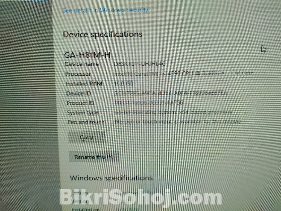 Desktop Build pc